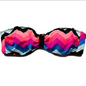 Victoria secret pink XS strapless bikini swim top